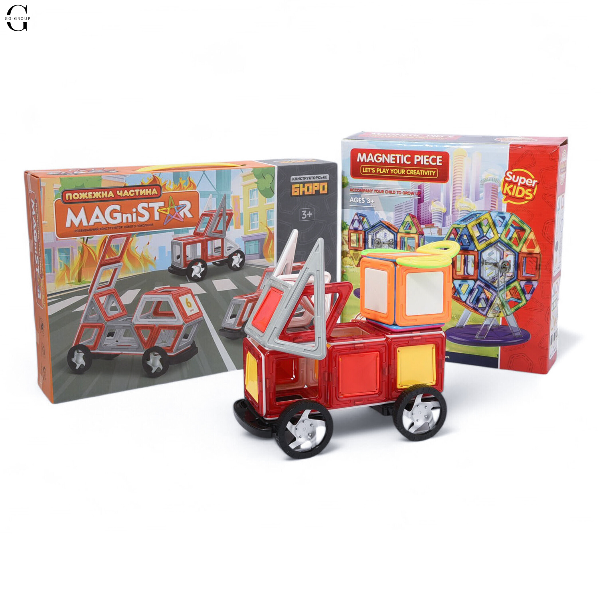 Магнітний конструктор Magnit /Magical/LIMO TOY 119 деталей 