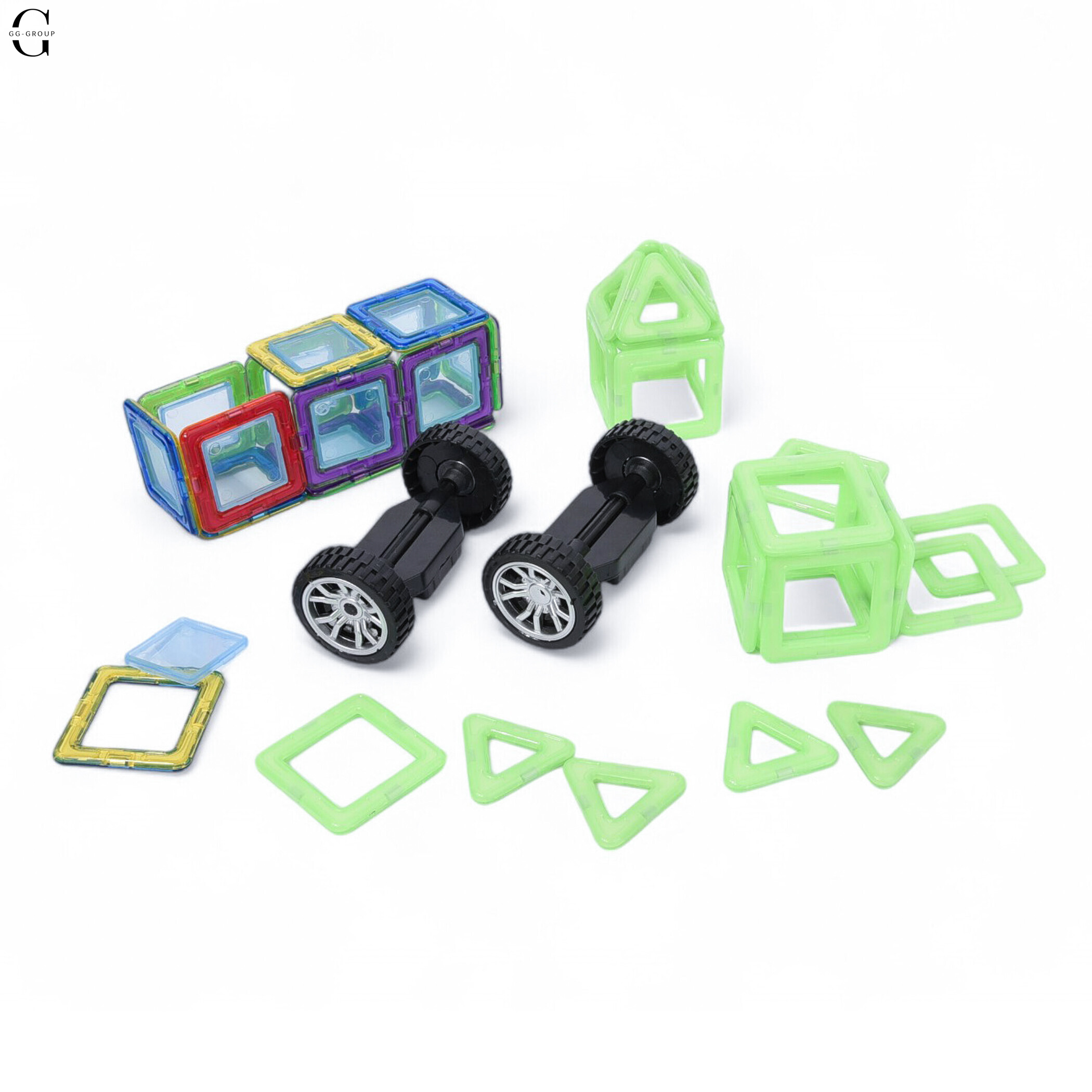 Магнітний конструктор Magical Magnet деталей 152 деталій 