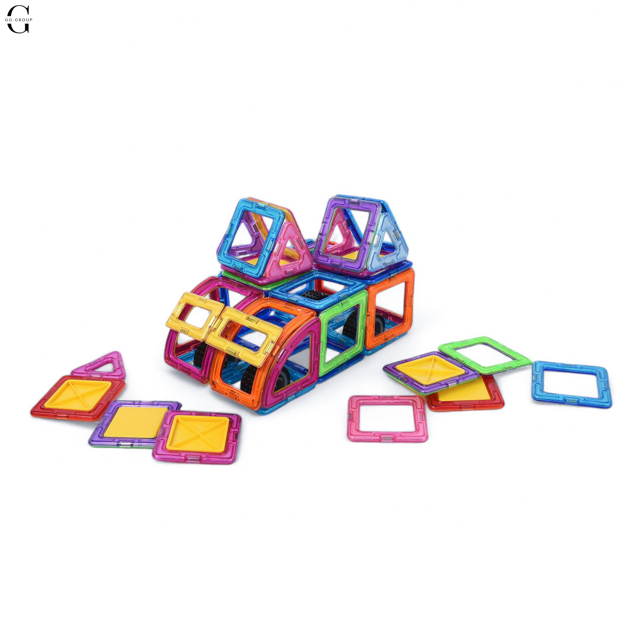 Магнітний конструктор 183 деталей будтехніка Magnit/Magical/LIMO TOY