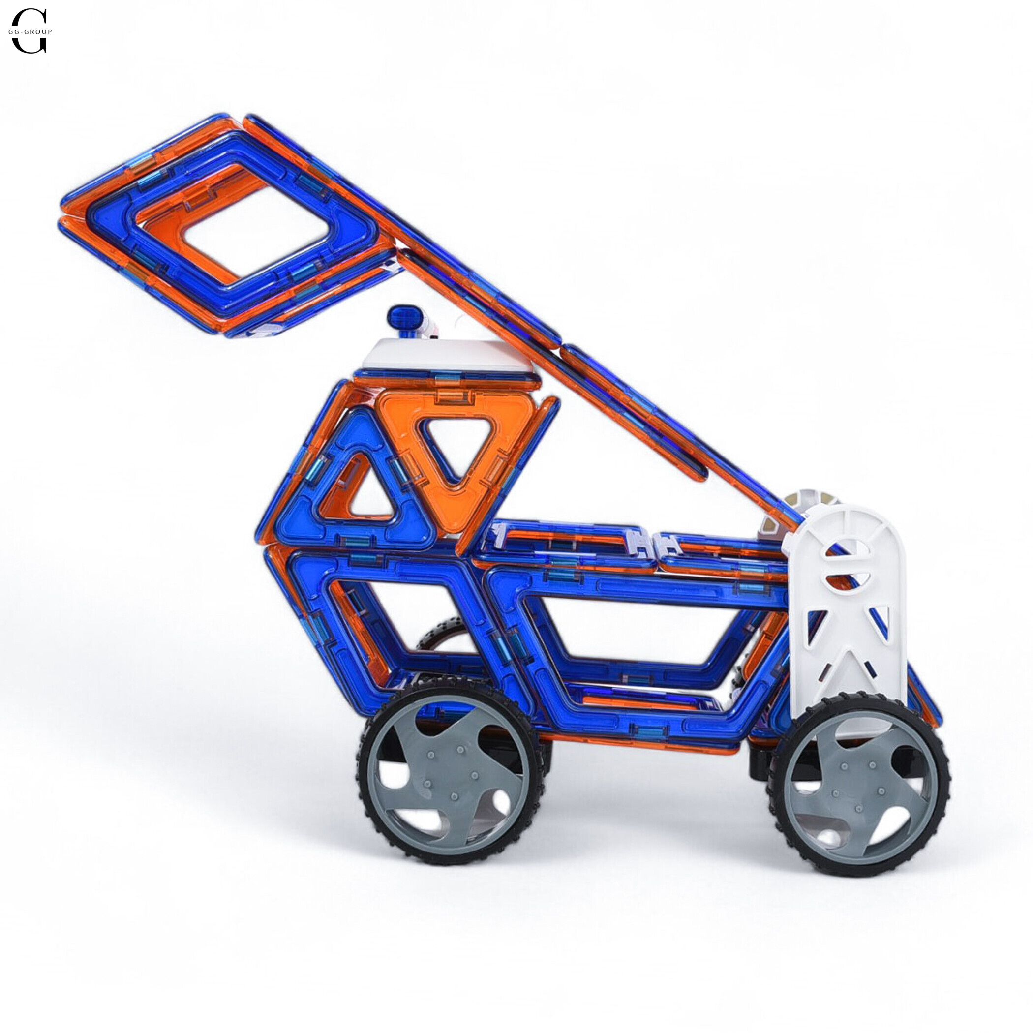 Магнітний, конструктор транспорт, 100 деталей Magnit/Magical/LIMO TOY