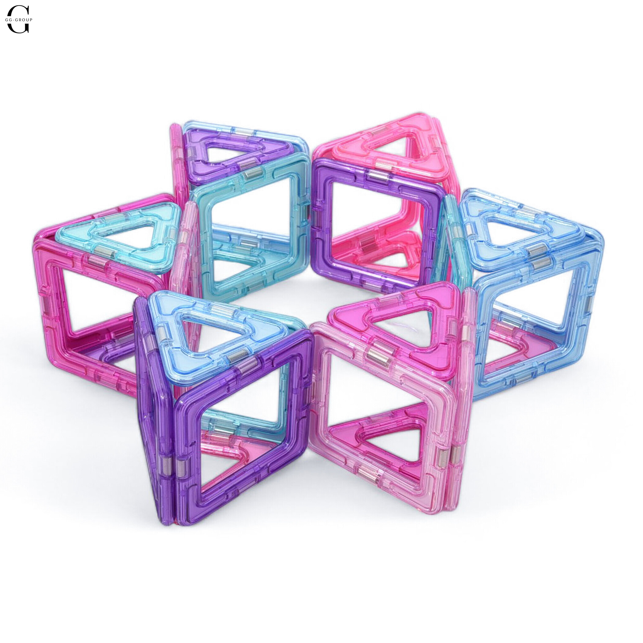Конструктор  магнітний, Млин, кораблик, 92 деталі Magnit/Magical/LIMO TOY