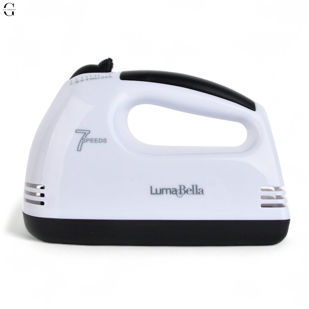 Міксер з чашею LumaBella B2012 - 280 Вт, 7 швидкостей, нержавіюча чаша