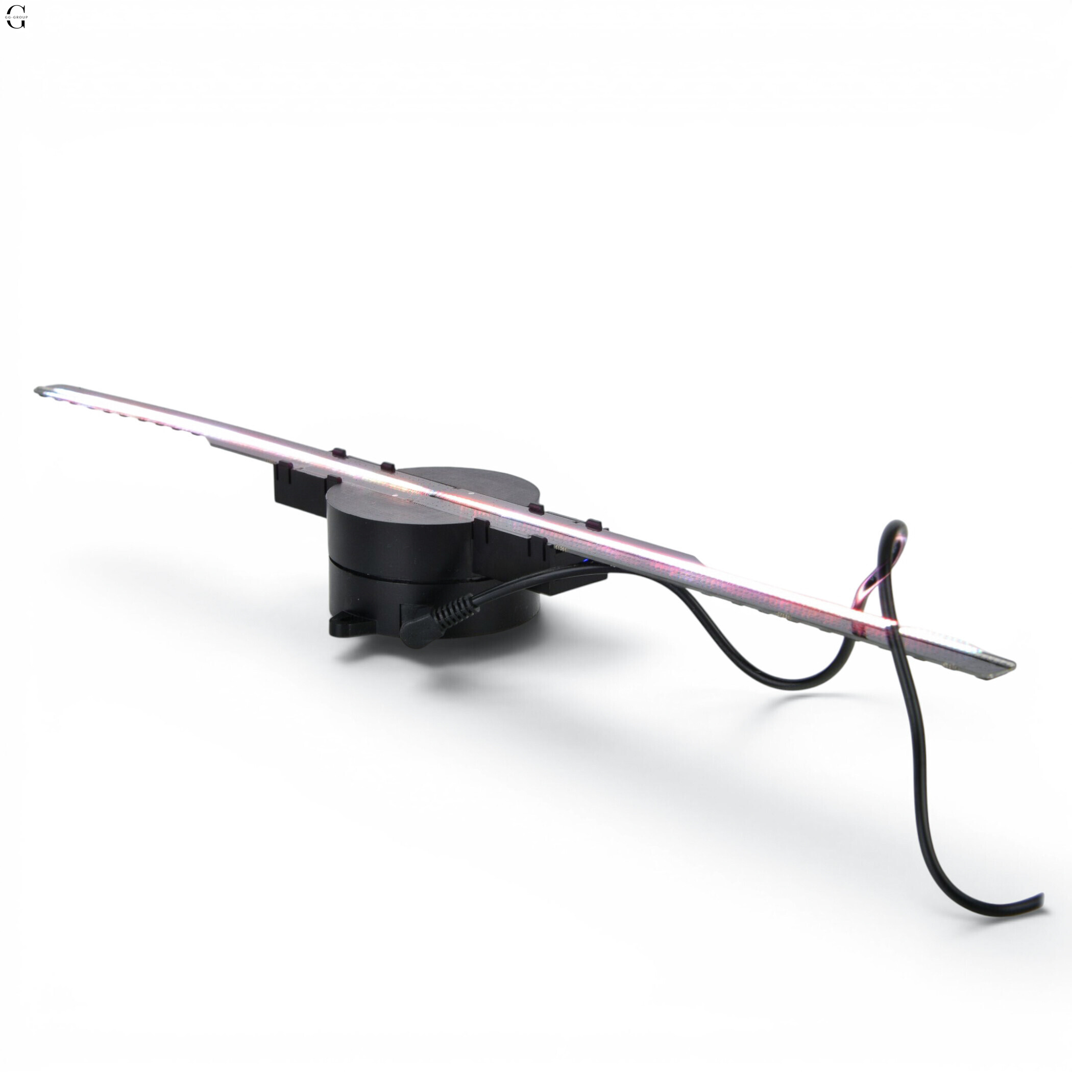 3D голографічний вентилятор 42 см Wi-Fi USB LED з підтримкою GIF-анімації та картки пам'яті