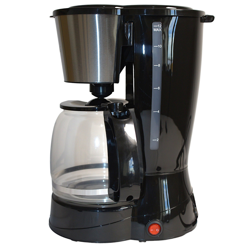 Крапельна кофеварка LumaBella LB-54001, 800 Вт, 12 чашок, знімний фільтр, функція підігріву, захист від перегріву