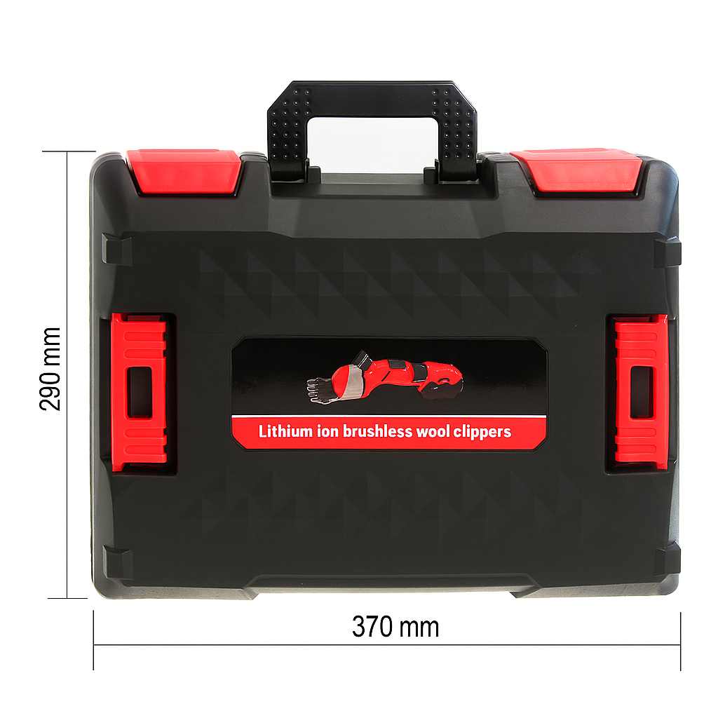 Акумуляторна машинка для стрижки овець Lithium Brushless 48V з кейсом і 2 АКБ