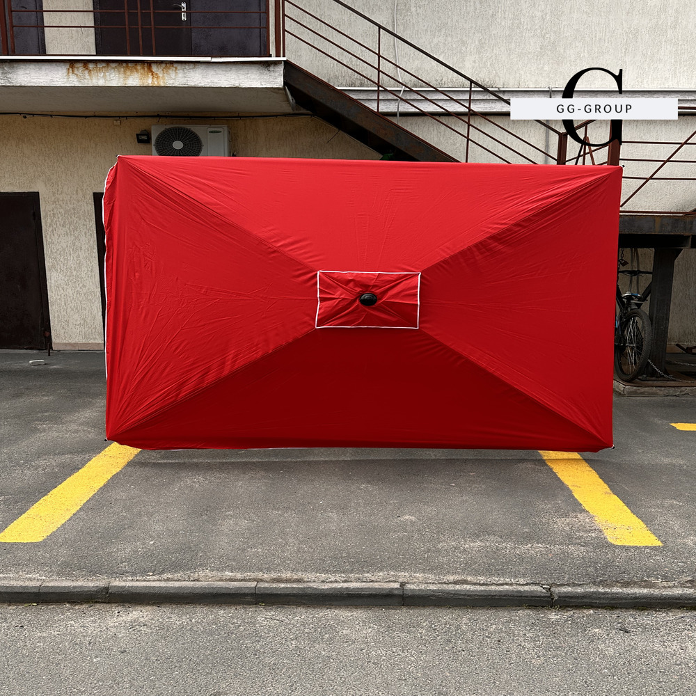 Зонтик Monsen 2×3 м для торговли с УФ-защитой, клапаном
