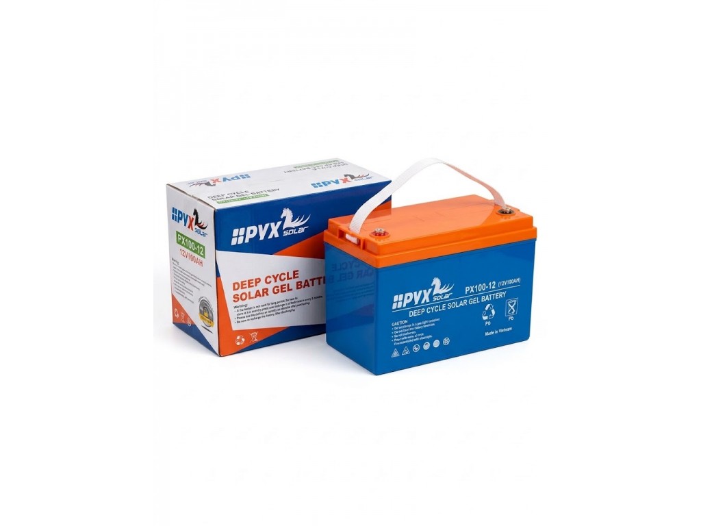 Гелевий акумулятор PVX Solar PX100-12 12V 100Ah