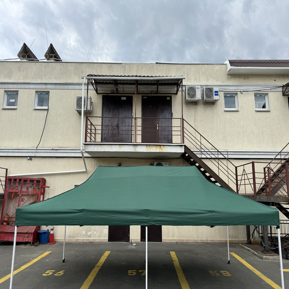 Раздвижная палатка 3х6 Усиленный белый каркас