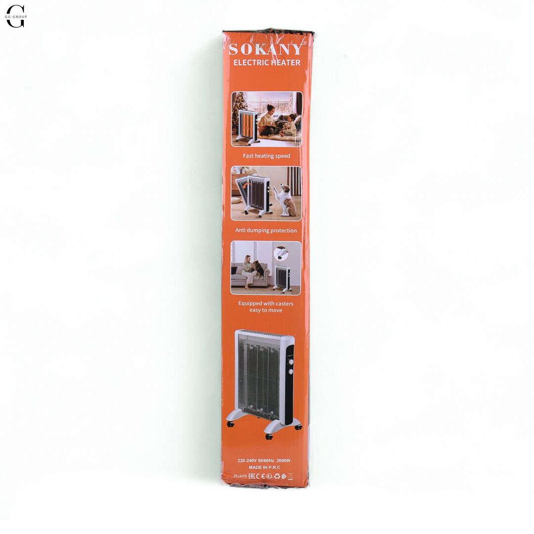 Обогреватель SOKANY SK-18004 – эффективное тепло без шума.