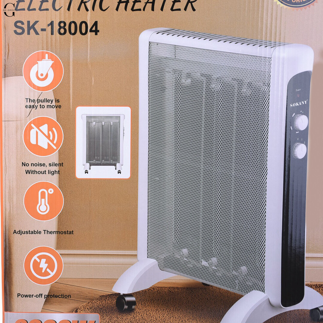 Обогреватель SOKANY SK-18004 – эффективное тепло без шума.