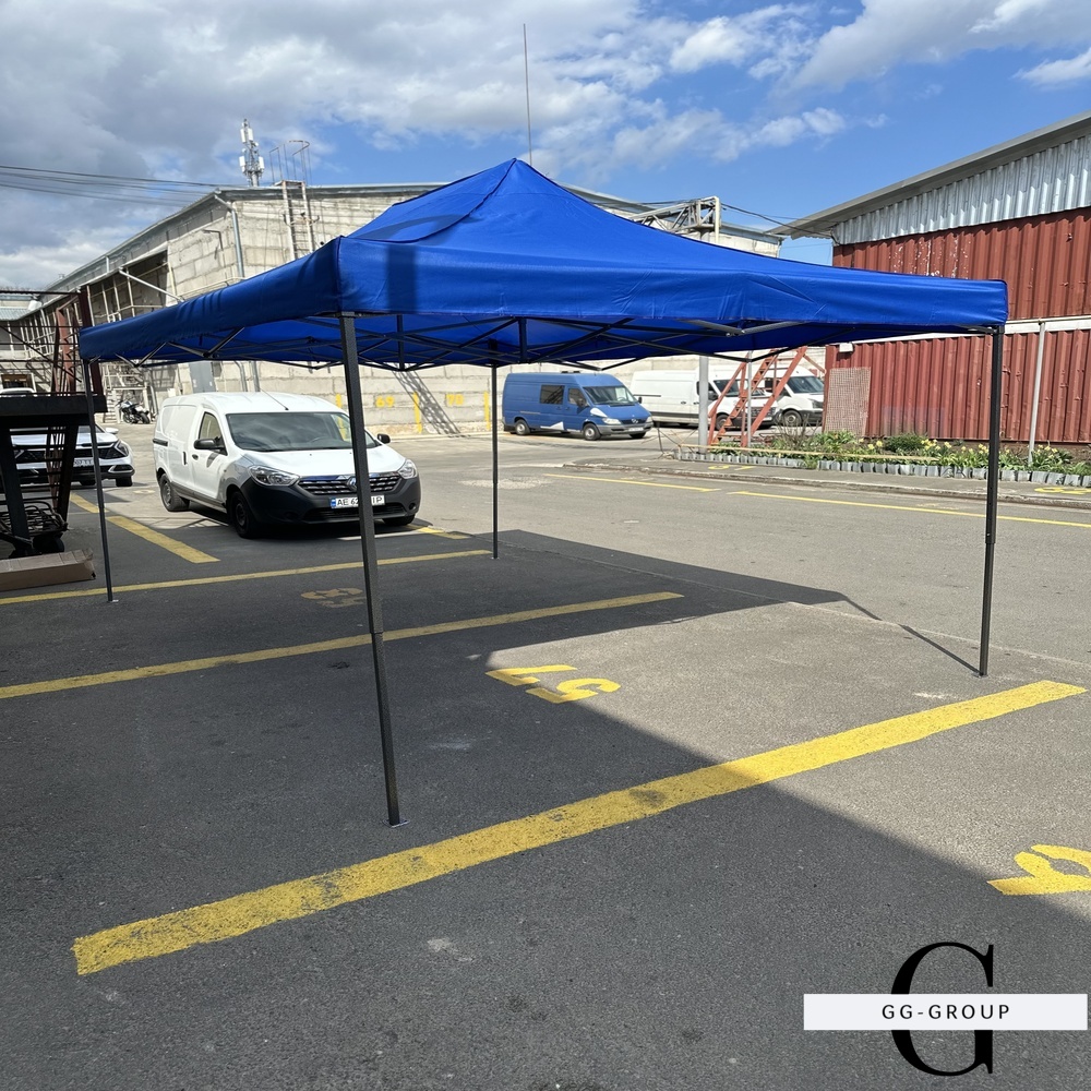 Раздвижной Шатер 3х4.5 СИНИЙ