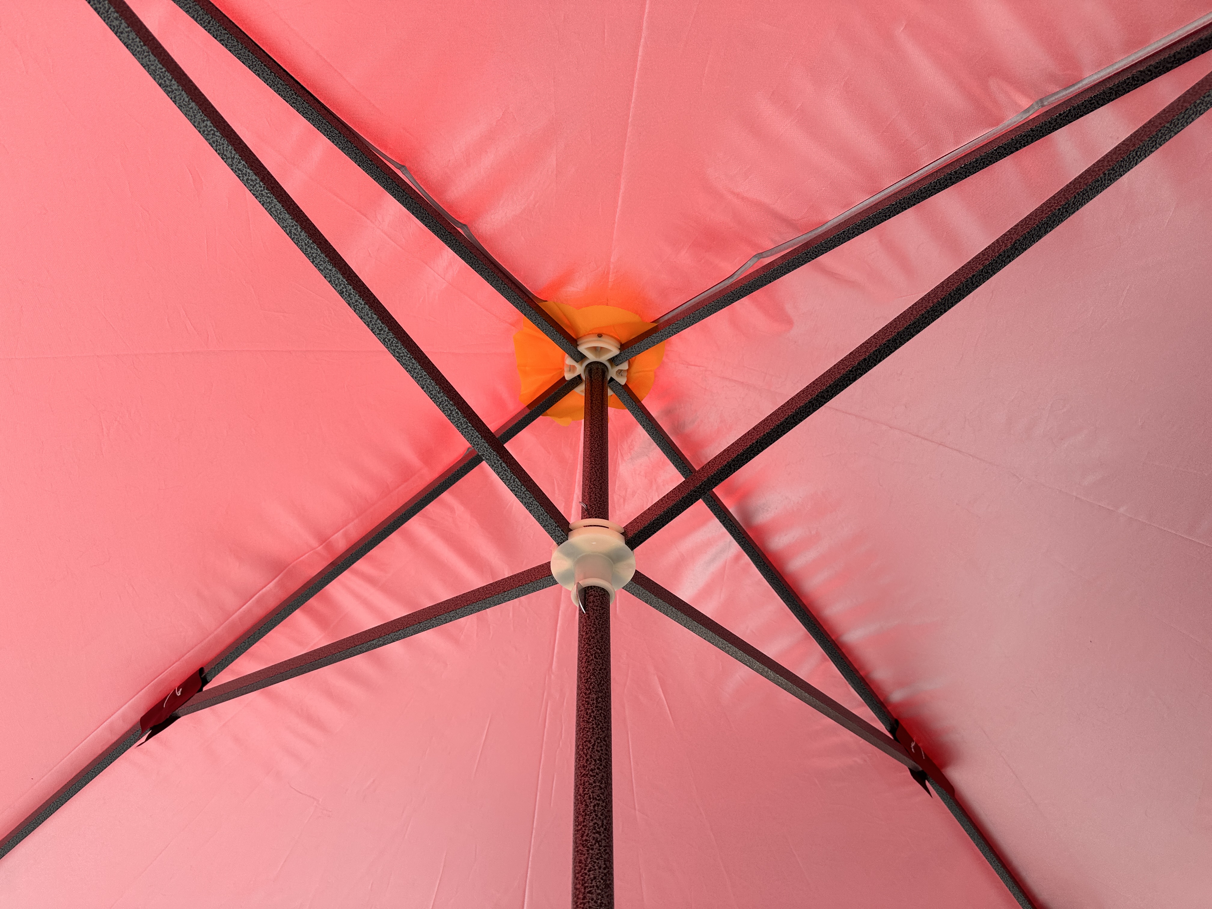 Торговый зонт Mario Umbrella 3.3×3.3 м, 4 металлические спицы, нейлон с УФ-защитой, Италия