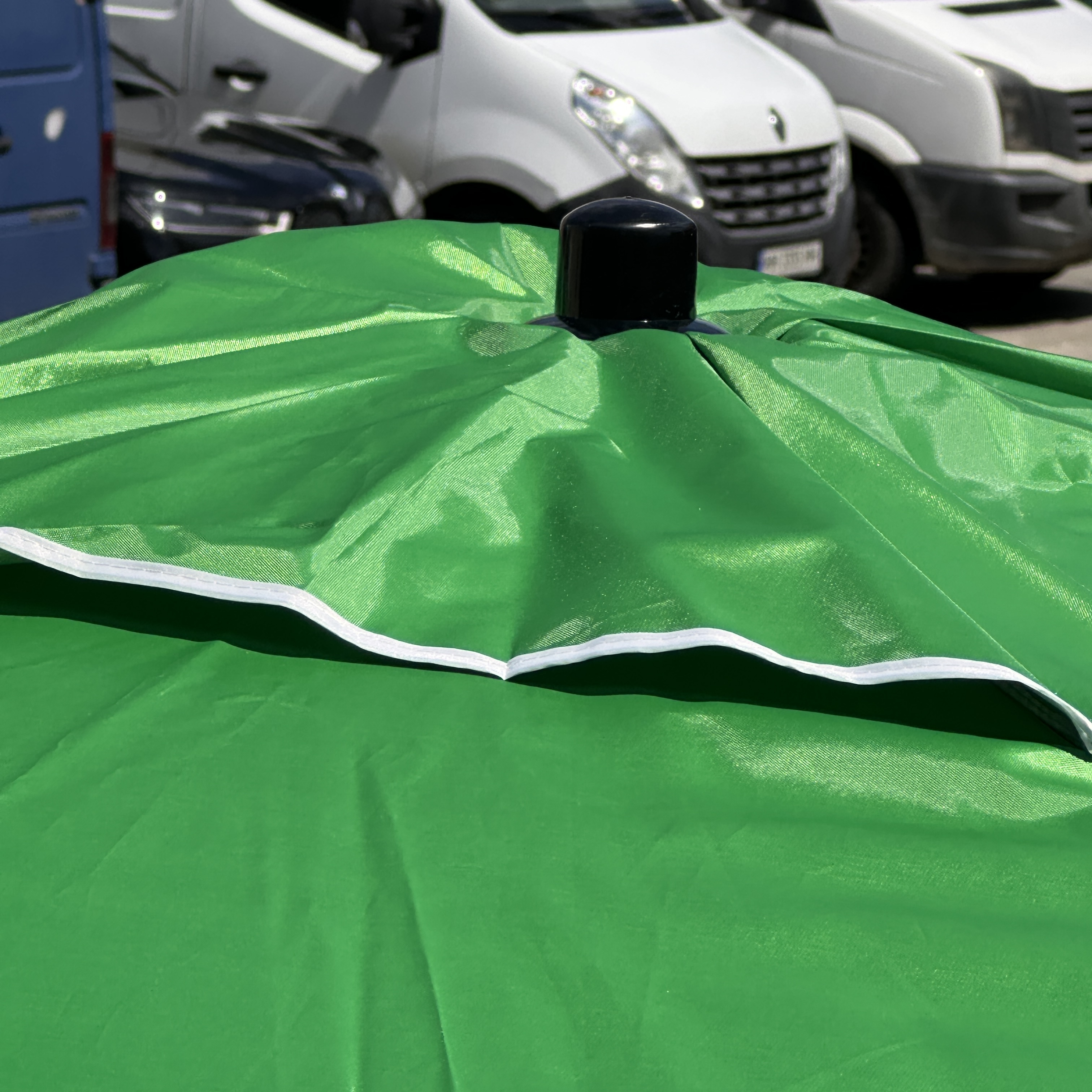 Зонт Monsen 2.5×2.5 м с ветровым клапаном, UV-защитой и регулировкой высоты, Турция.