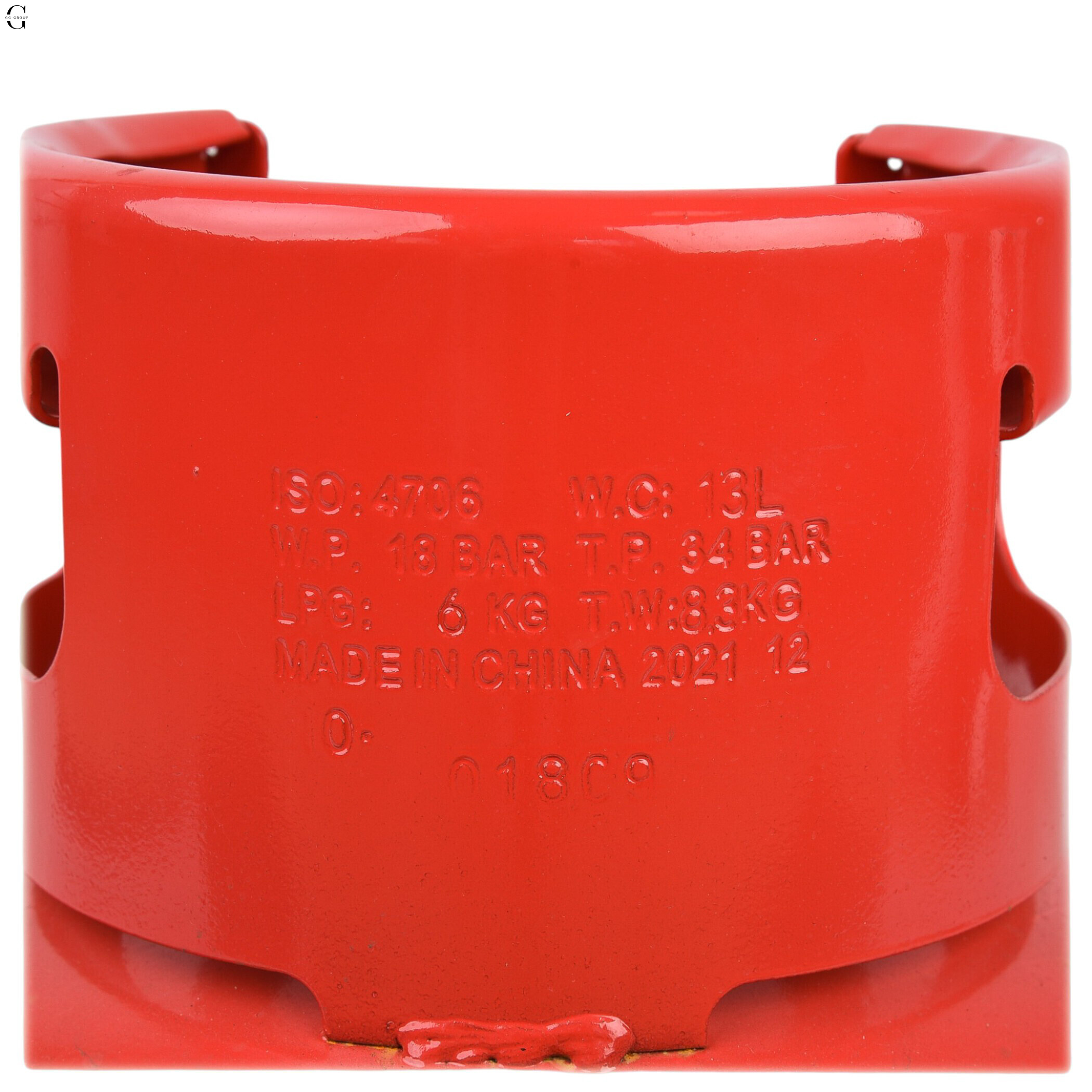 Газовий балон для пропан-бутану LPG 13 л, 6 кг