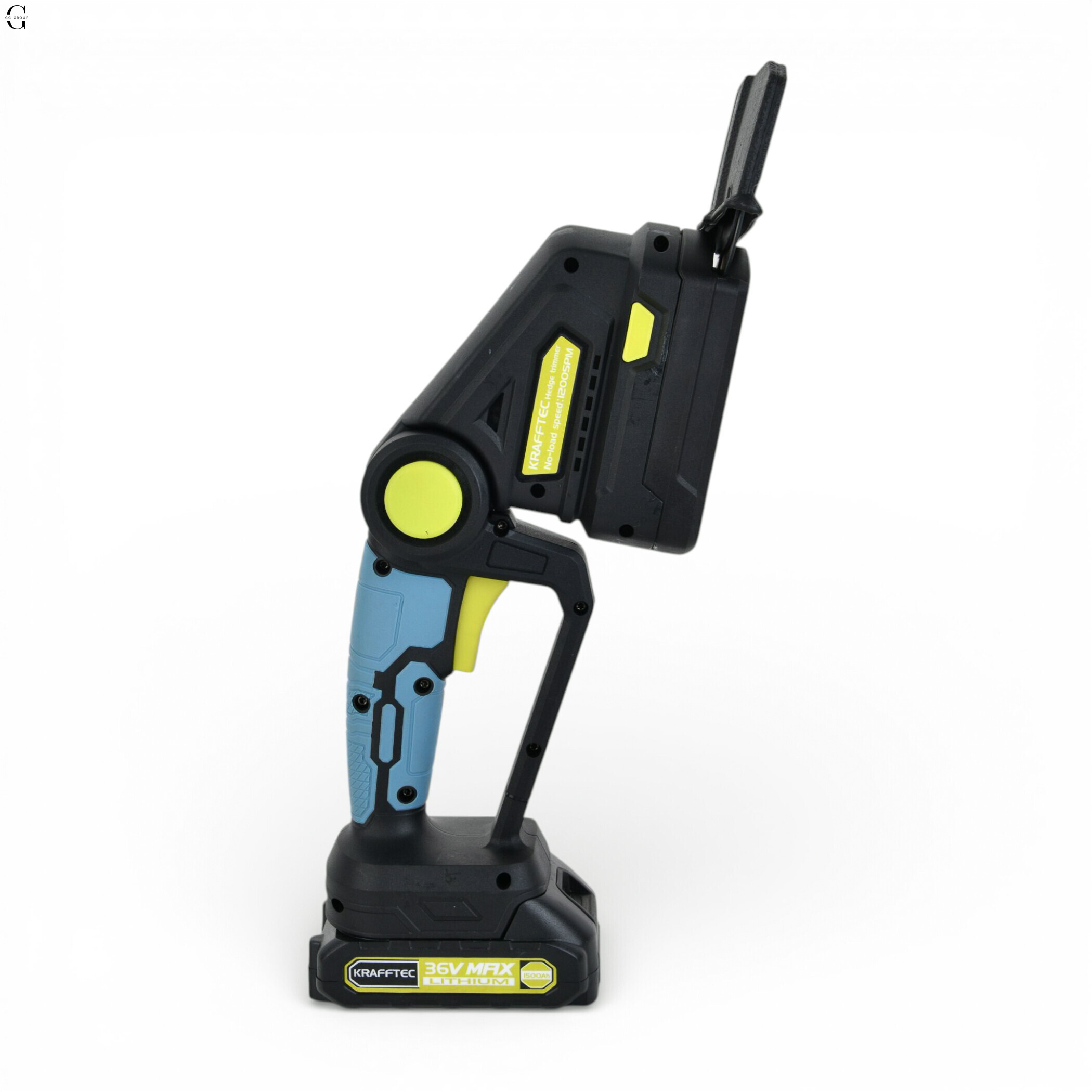 Аккумуляторный кусторез и ножницы для трав Saker Trimmer and Grass Shear 36V KRAFFTEC, 2 насадки, 2 АКБ