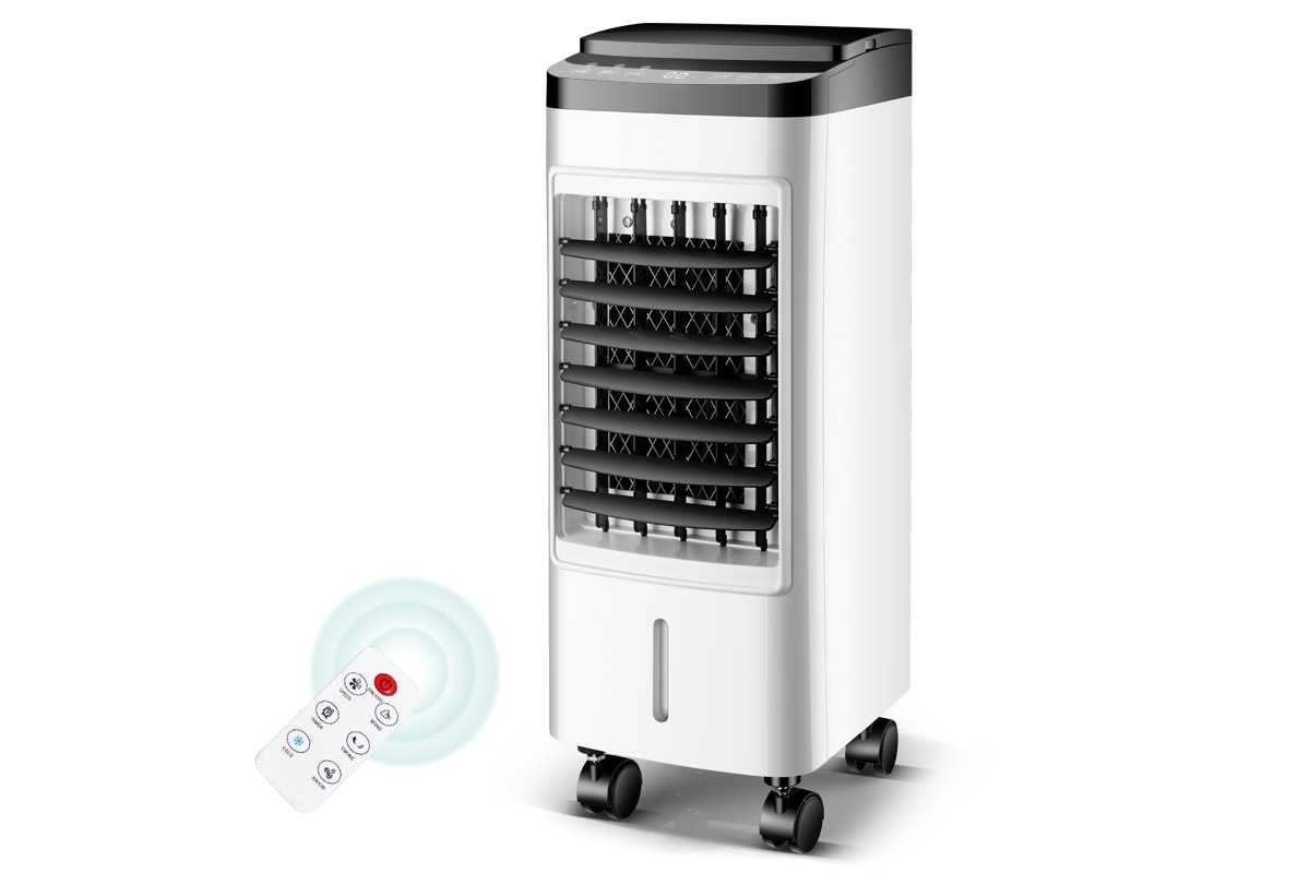 Охолоджувач повітря Germatic SK-001J 120W з пультом, 5,5л, 3 режими, автообертання, 2 контейнери для льоду