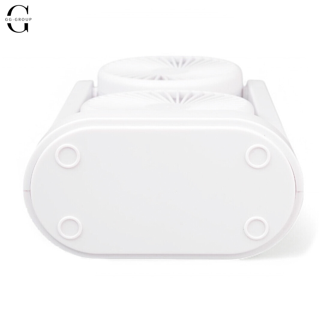 Настольный вентилятор GT-280, питание от сети / Power Bank, компактный.