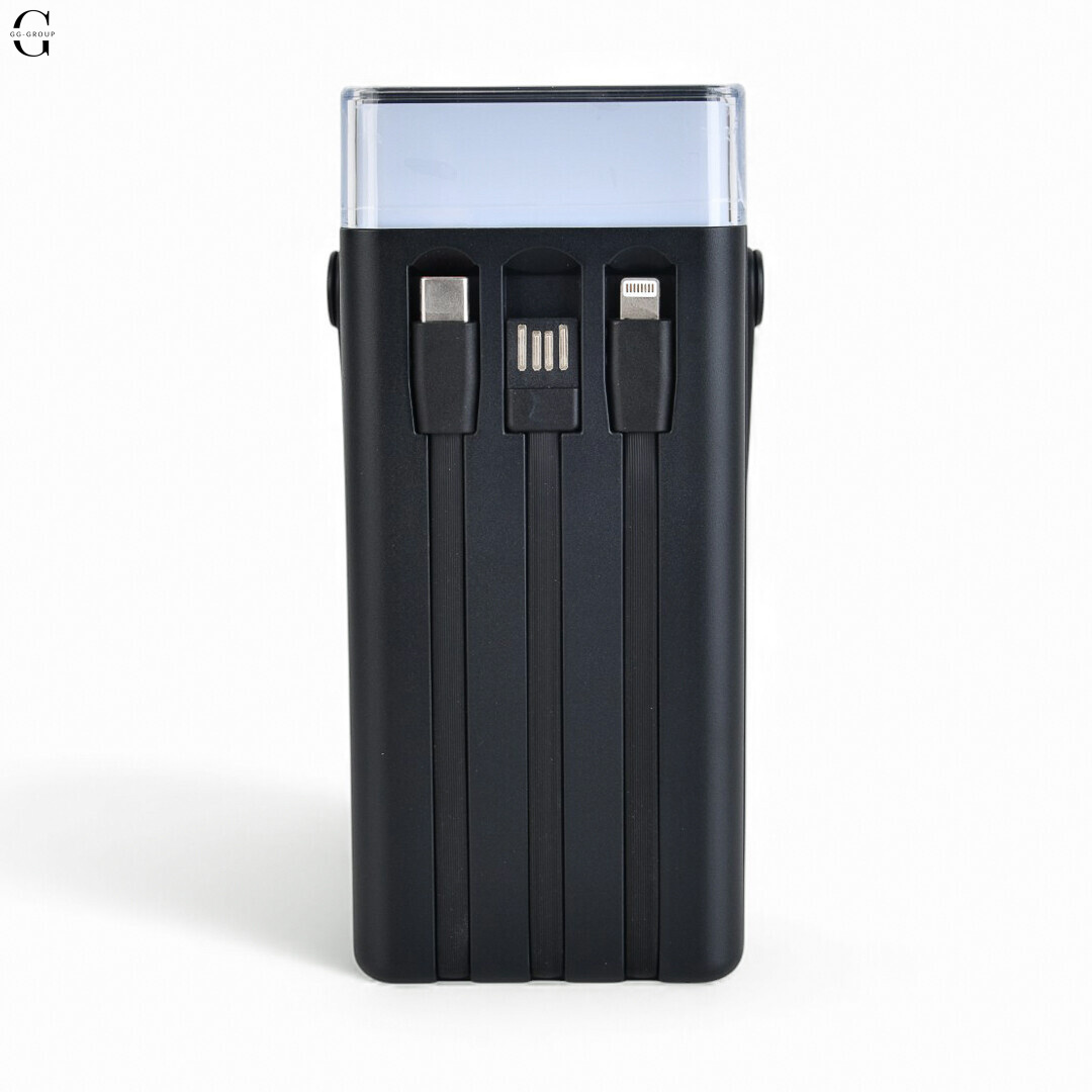 Power Bank Torima TRM-1041 40000mAh 22.5W Fast Charge с LED-дисплеем и 5 выходами.