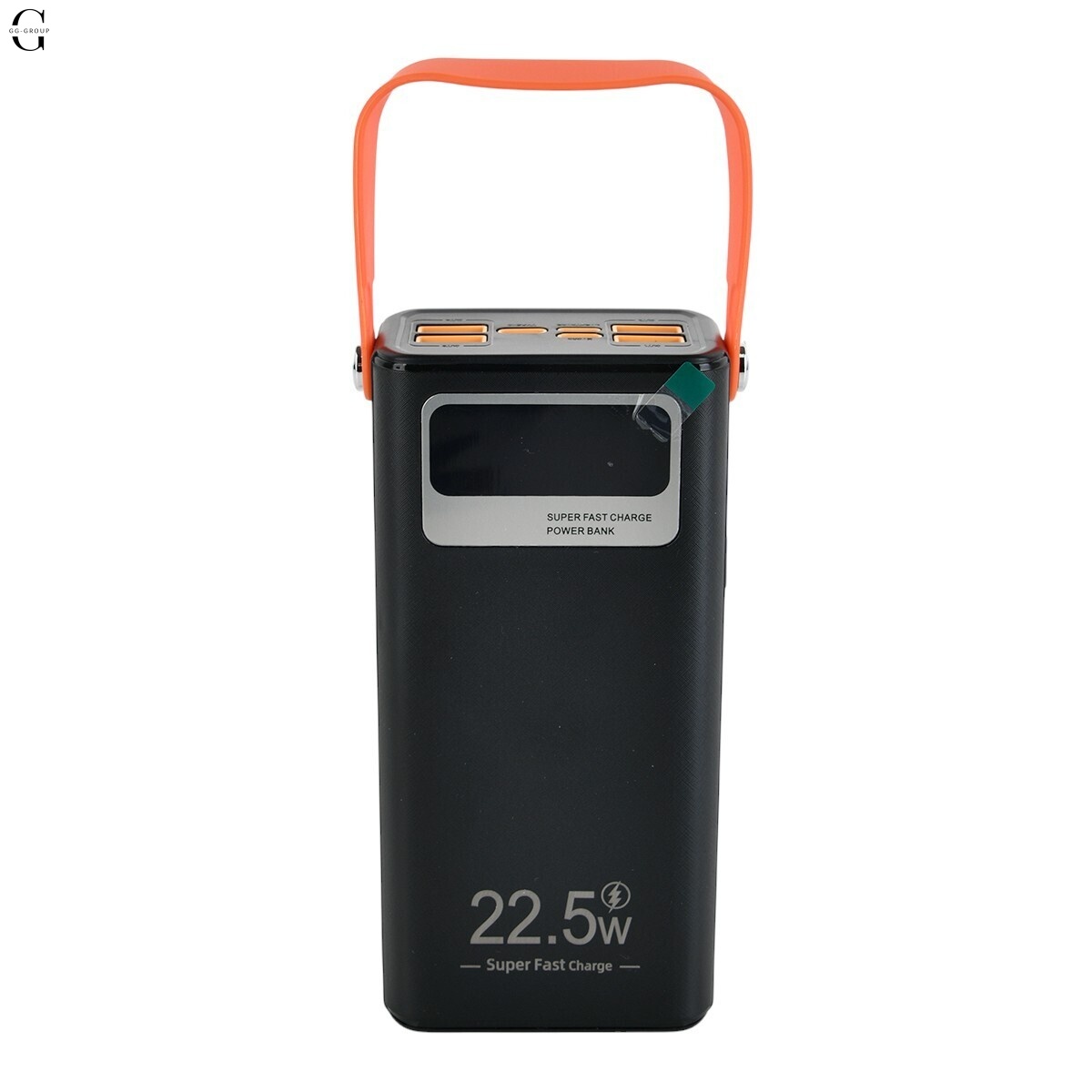 Power bank Повербанк TUGII-Y103 30000 мА·с LED-дисплеем и встроенными кабелями