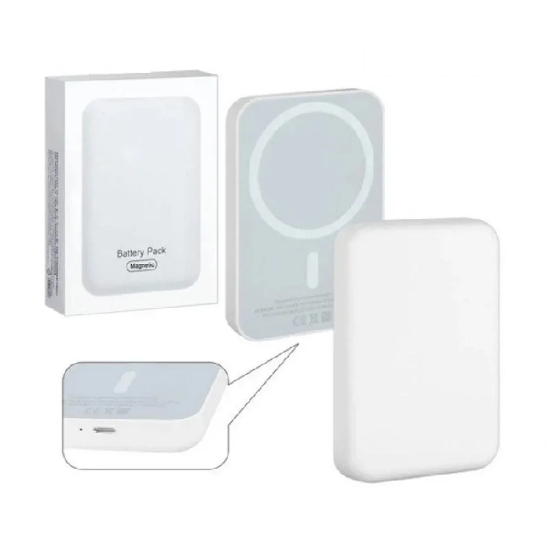 MagSafe Повербанк Power bank 10000mAh 22.5W – магнитная беспроводная мобильная зарядка для смартфонов