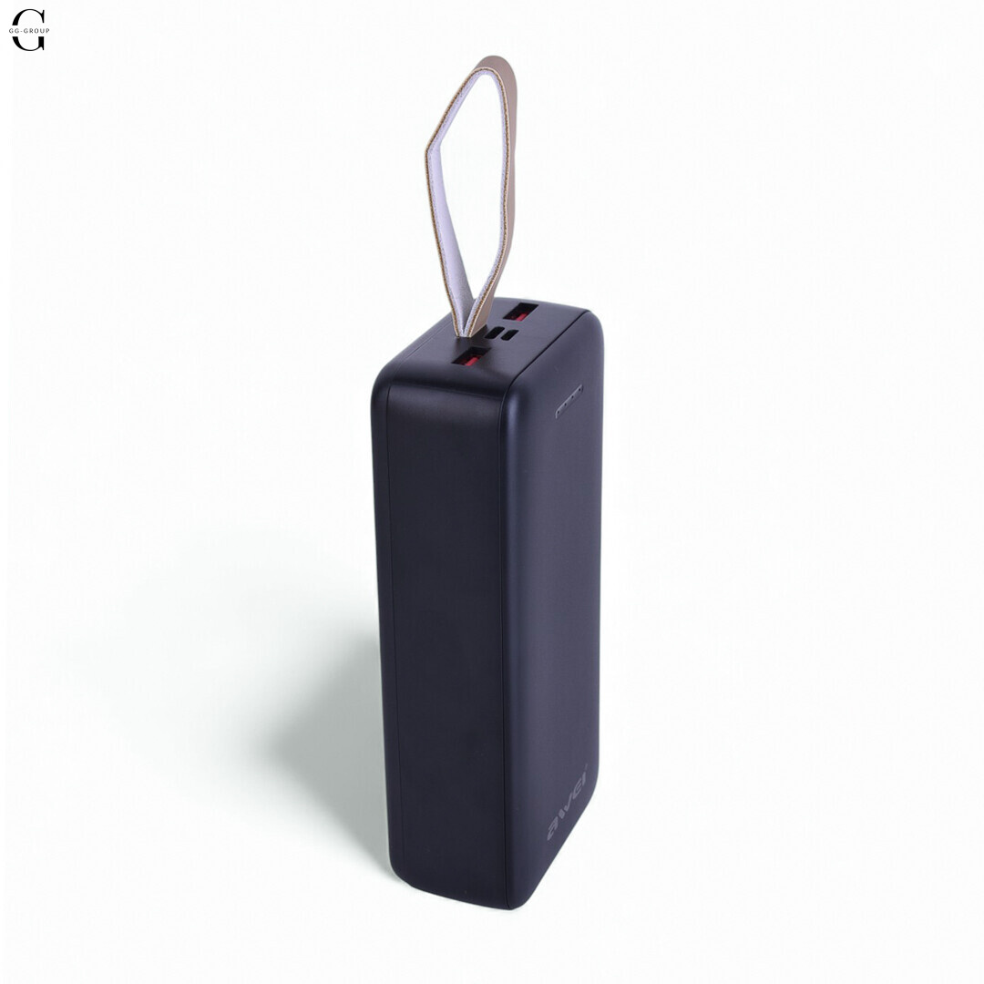 Power Bank Awei J111B 50000mAh, быстрая зарядка 22.5W, USB-C, 2 USB выхода
