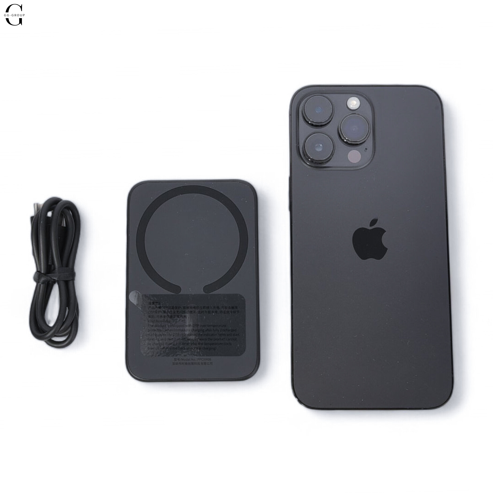 Power Bank Baseus Magnetic Wireless 6000mAh 20W с магнитной беспроводной зарядкой Black Карманый