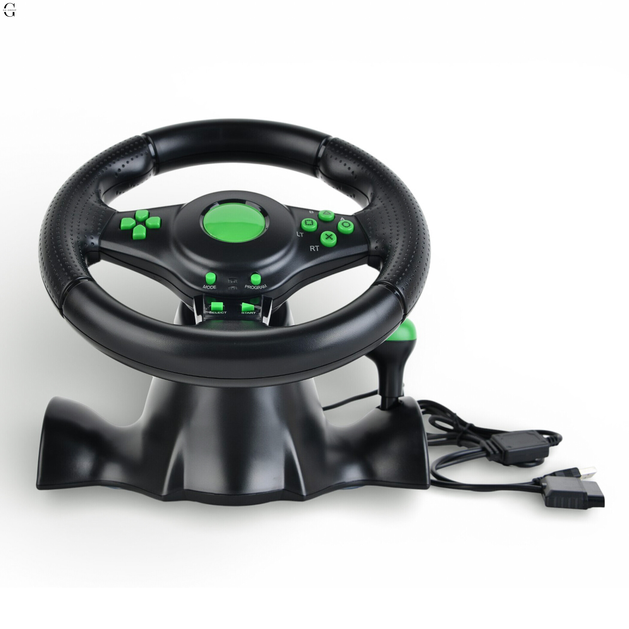 Игровой руль USB 3в1 для Xbox, ПК и PS3 с педалями