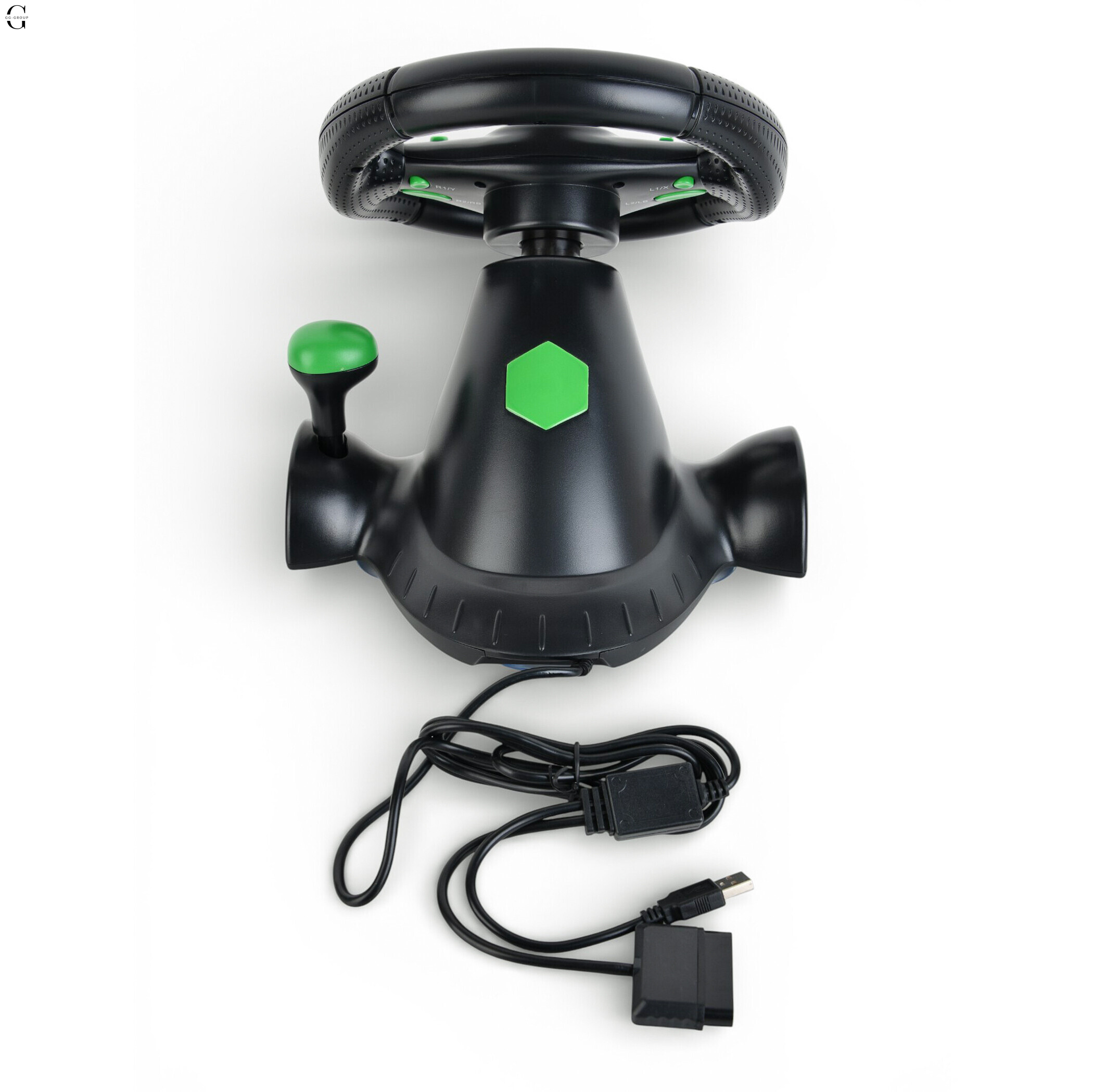 Игровой руль USB 3в1 для Xbox, ПК и PS3 с педалями