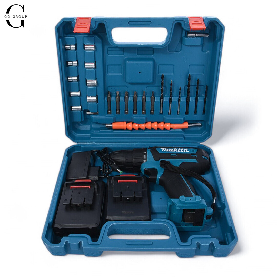 Шуруповерт Makita с двумя аккумуляторами 24V+ Браслет в подарок