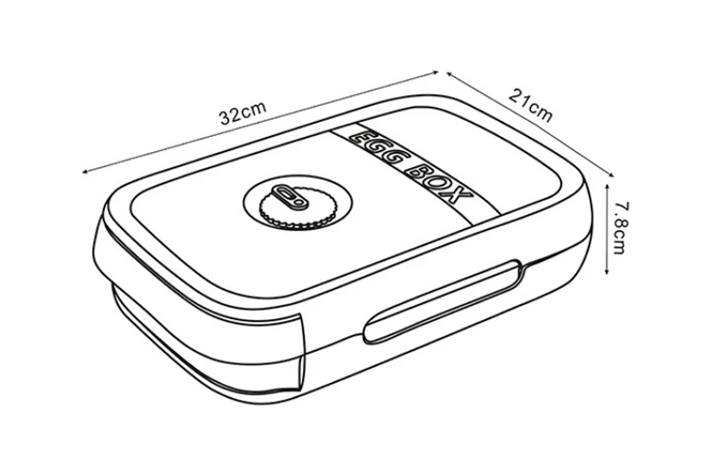 Контейнер для зберігання яєць EGG BOX