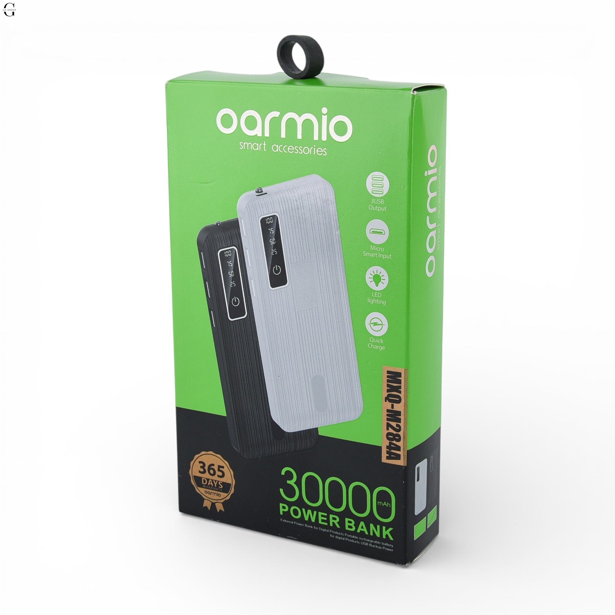 Power Bank OARMIO MXQ-M284A 30000mAh, 3xUSB,