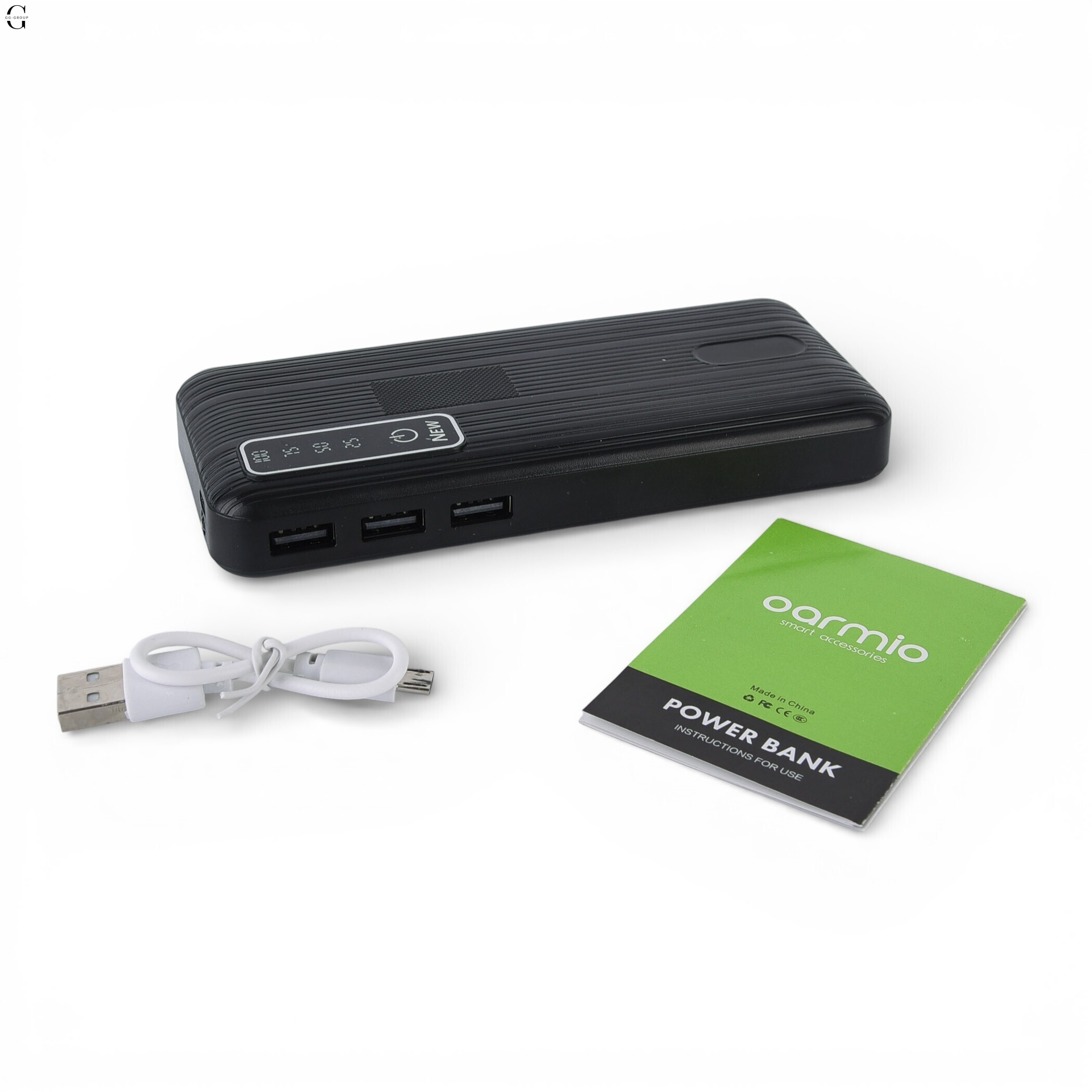 Power Bank OARMIO MXQ-M284A 30000mAh, 3xUSB,