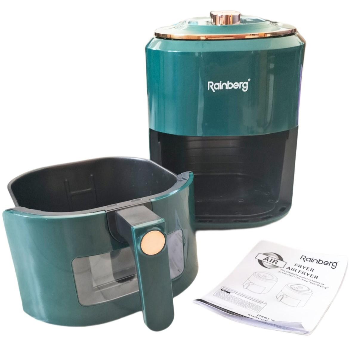 Фритюрница Rainberg RB-2242 6л 3800W Зеленый