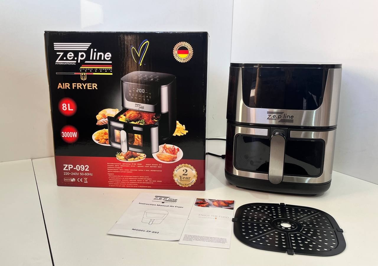 Аерофритюрниця Zepline ZP-092 8 л 3000 Вт.