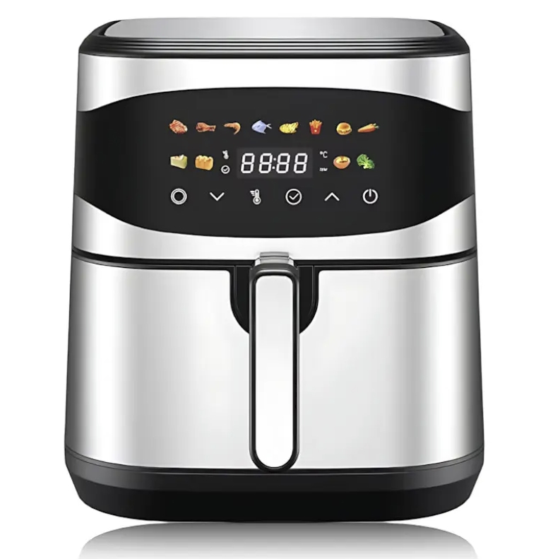 Аэрофритюрница Hoffmans HM-788 12L с двумя ТЭНами, 2400W, сенсорным управлением и 12 режимами