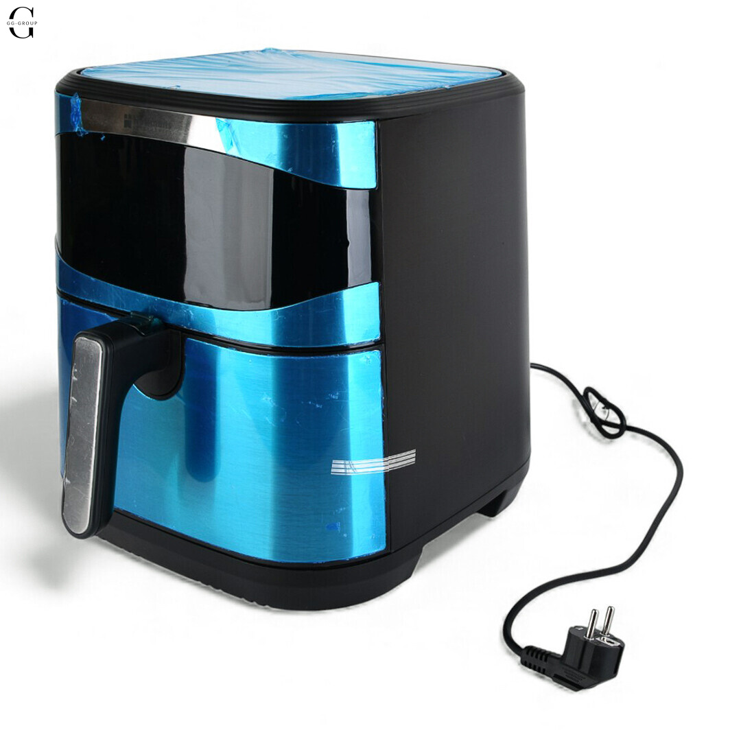 Аэрофритюрница Hoffmans HM-788 12L с двумя ТЭНами, 2400W, сенсорным управлением и 12 режимами