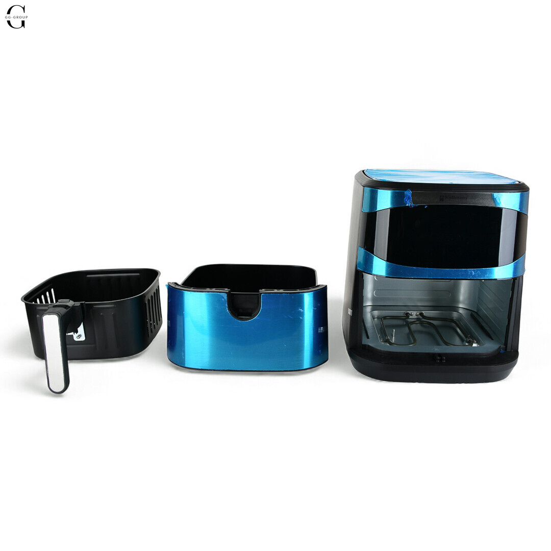 Аэрофритюрница Hoffmans HM-788 12L с двумя ТЭНами, 2400W, сенсорным управлением и 12 режимами