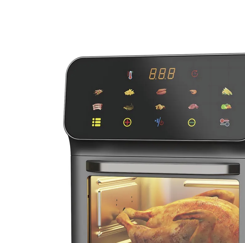 Аэрофритюрница Hoffmans HM-786 12L 2400W с сенсорным управлением и 10 автоматическими режимами