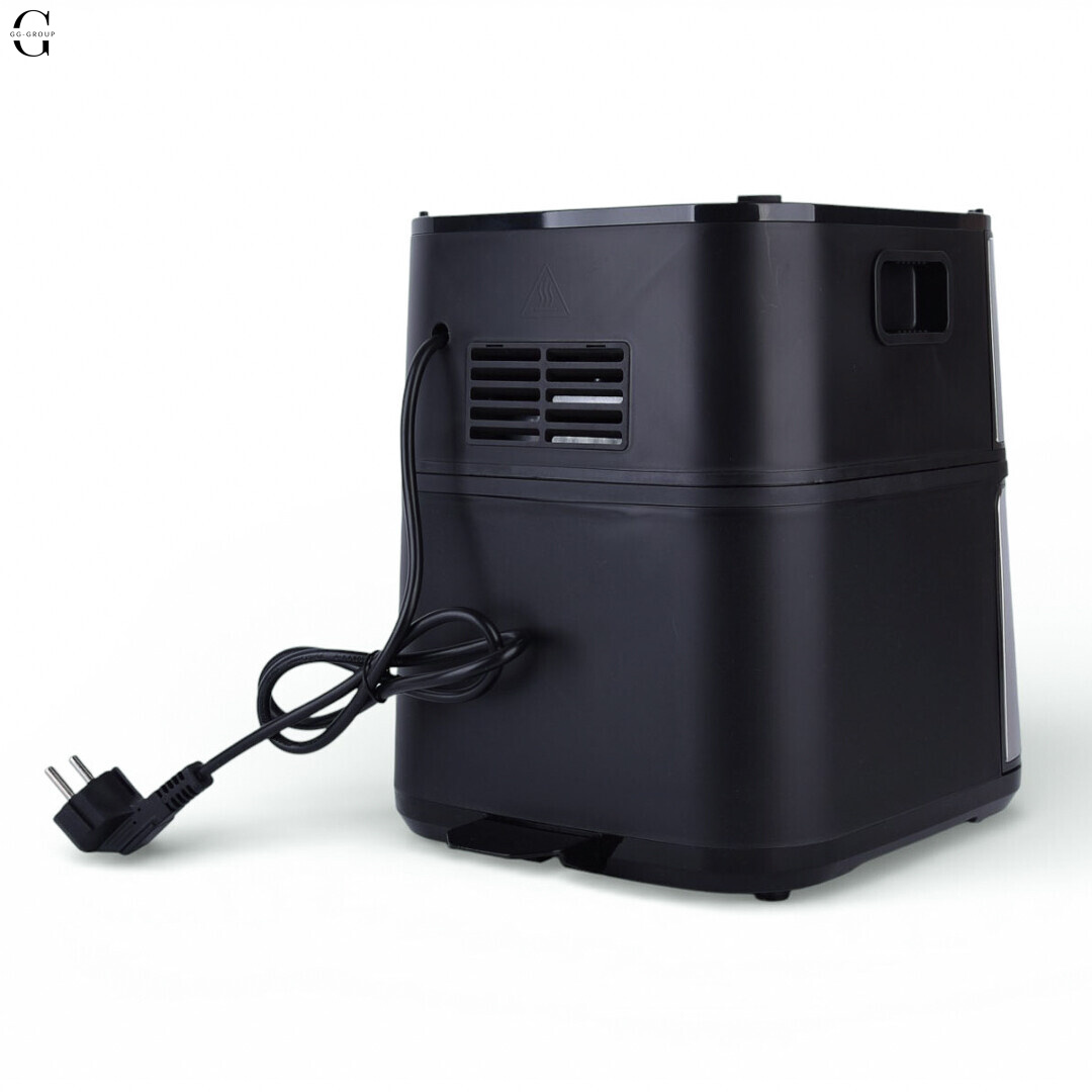 Аерофрітюрниця + Гриль 2в1 DOMOTEC MS-3225 7л 3800W без олії, швидке приготування
