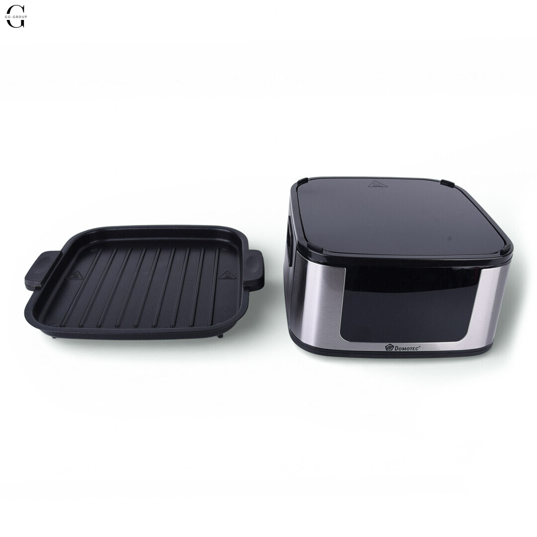 Аерофрітюрниця + Гриль 2в1 DOMOTEC MS-3225 7л 3800W без олії, швидке приготування