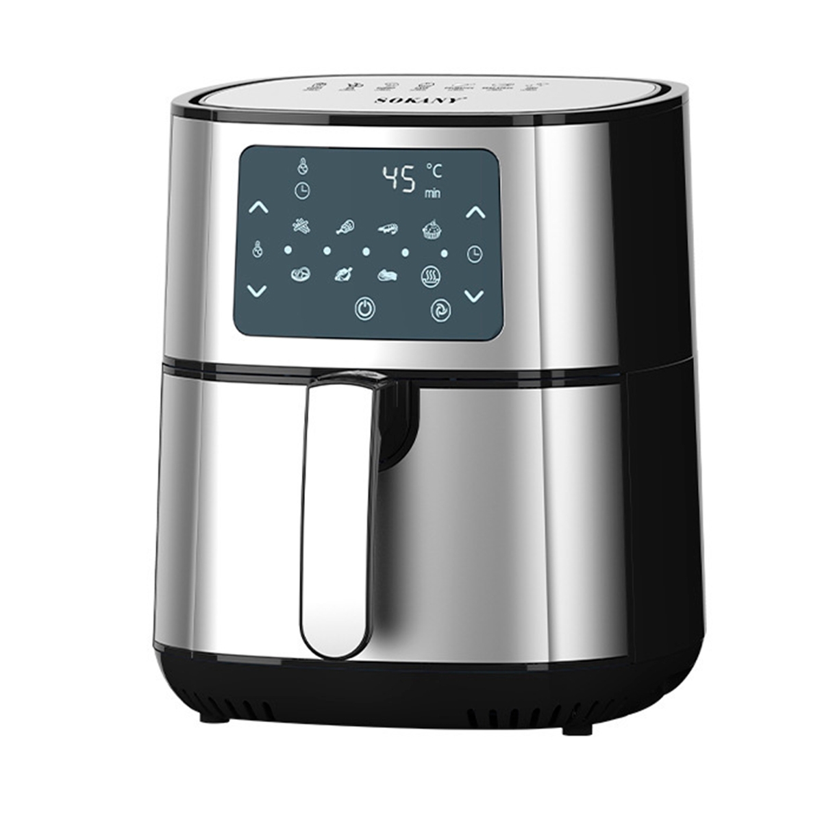 Аэрогриль-фритюрница SOKANY SK-ZG-8048 7 л, 1700 Вт, до 200°C, защита от перегрева