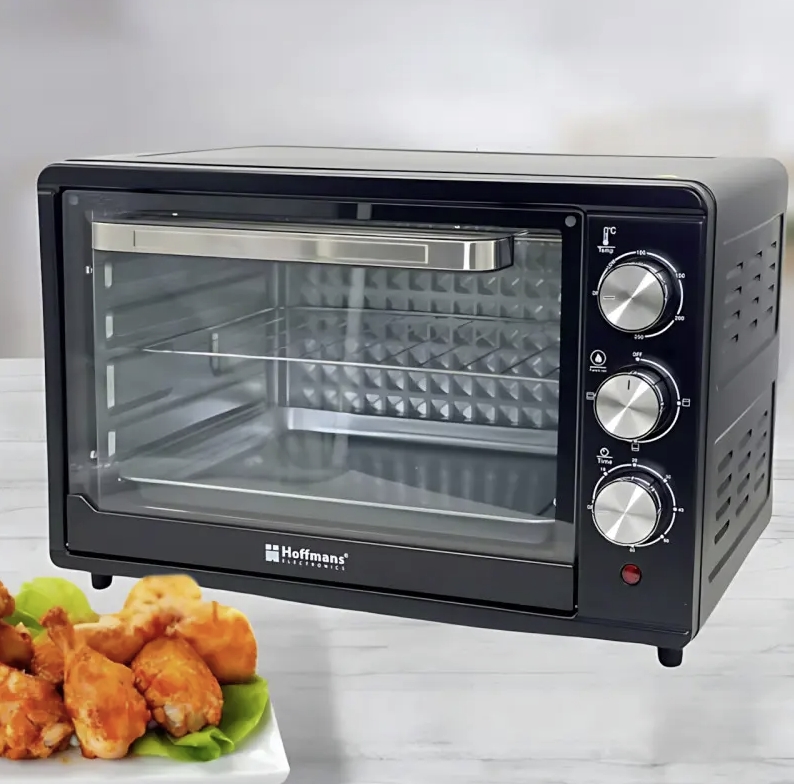 Електрична духовка Hoffmans HM-751 45 л 2000W з таймером та 4 ТІНами
