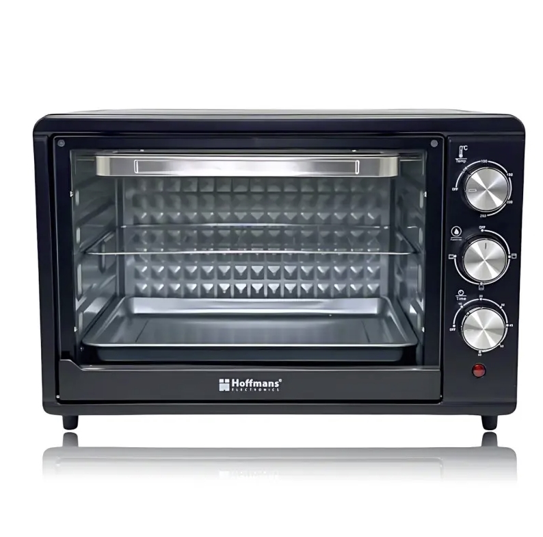 Електрична духовка Hoffmans HM-752 55 л 2000W з таймером та 4 ТІНами