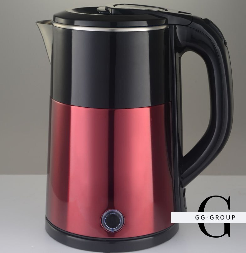 Чайник електричний з нержавіючої сталі DOMOTEC MS-5029 RED