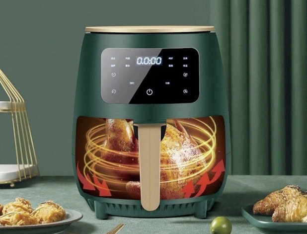 Аерофритюрка Air Fryer 6л Su Tai ST-505 Зелений