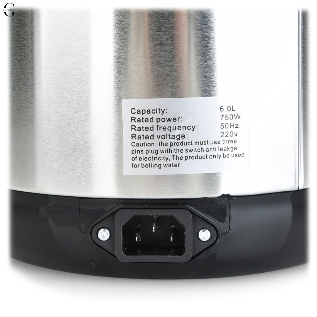 Термопот DOMOTEC MS-6000 6 л 750 Вт — електрочайник-диспенсер з підтримкою температури