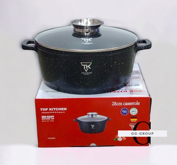 Каструля Top Kitchen чорна 28см