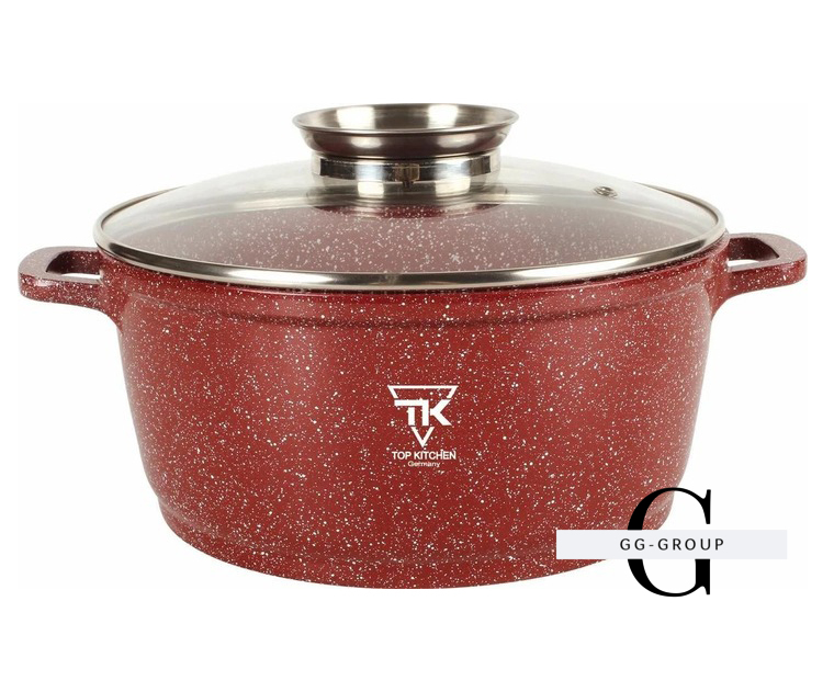 Каструля Top Kitchen (червоний 28 см)