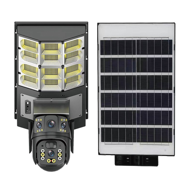 Камера видеонаблюдения PTZ уличная WiFi+LED лампа+солнечная панель (SPM-XA01/T19-4G)