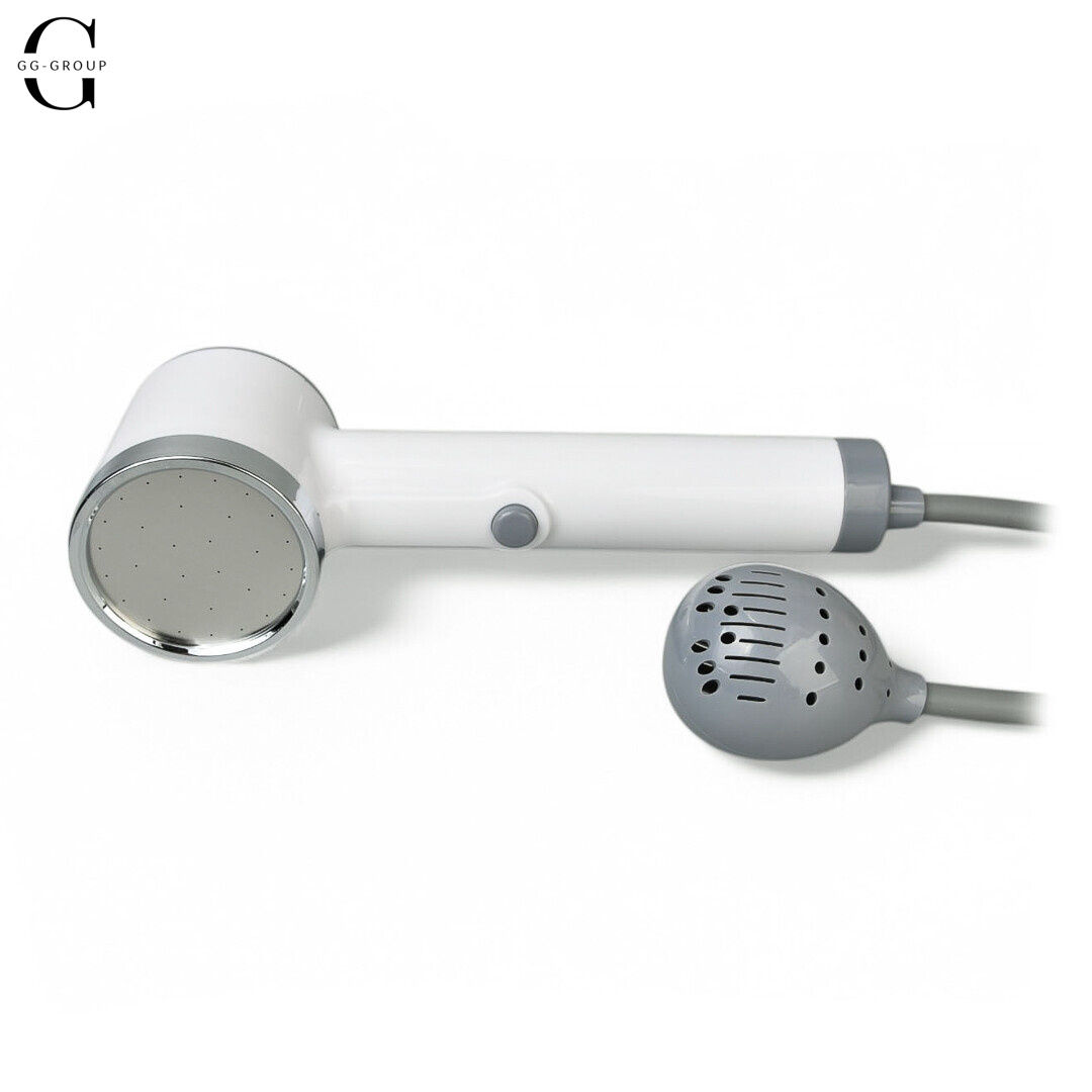Портативный душ  высокого давления беспроводной душ Shower Head AND LY-595 с аккумулятором и встроенной помпой для кемпинга, путешествий и дачи